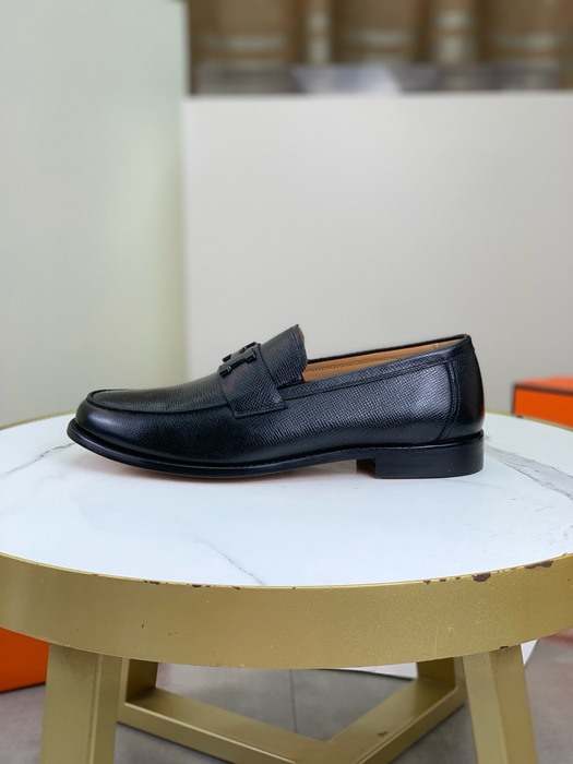 Shoes Hermes loafer Black Size 39 44 004