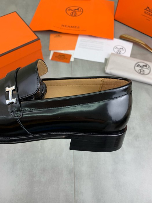 Shoes Hermes loafer Black Size 39 44 005