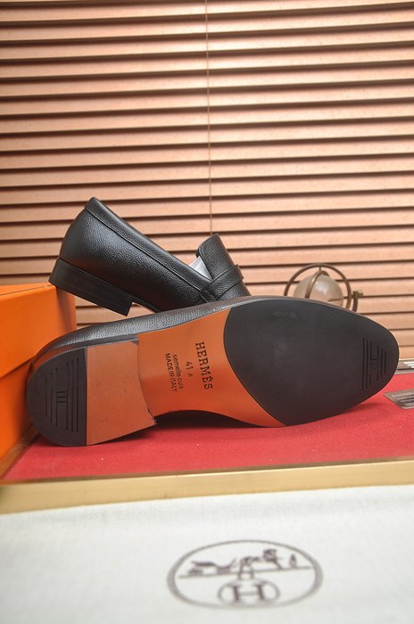 Shoes Hermes loafer Black Size 39 44 006