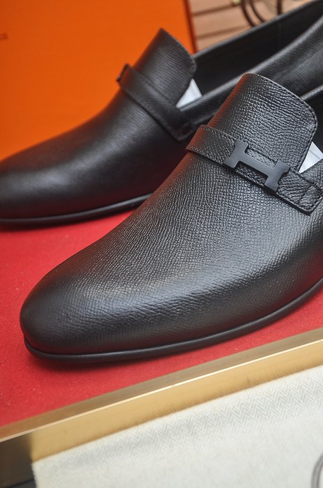 Shoes Hermes loafer Black Size 39 44 006