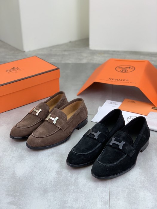 Shoes Hermes loafer Black Size 39 44