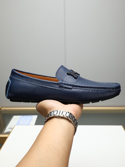Shoes Hermes loafer Blue Size 38 44