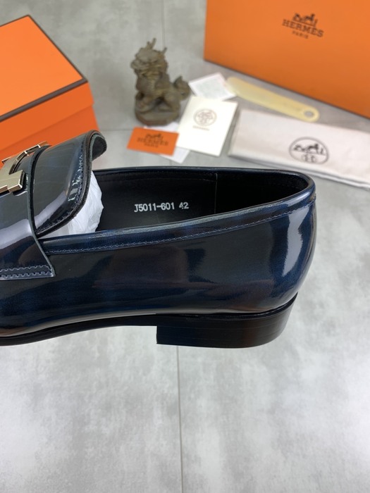 Shoes Hermes loafer Blue Size 39 44 001
