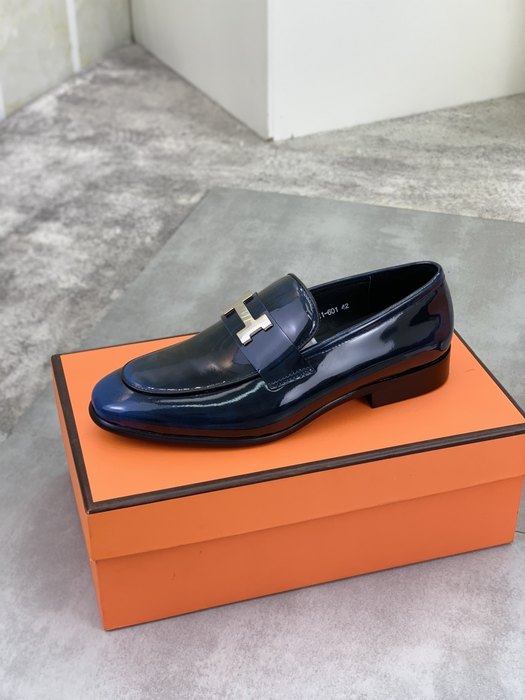 Shoes Hermes loafer Blue Size 39 44 001