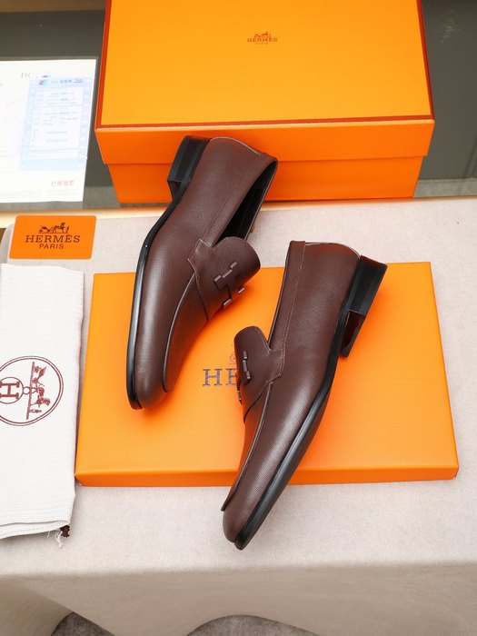 Shoes Hermes loafer Brown Size 38 44 001