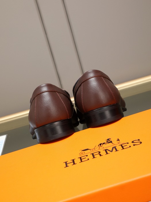 Shoes Hermes loafer Brown Size 38 44 001