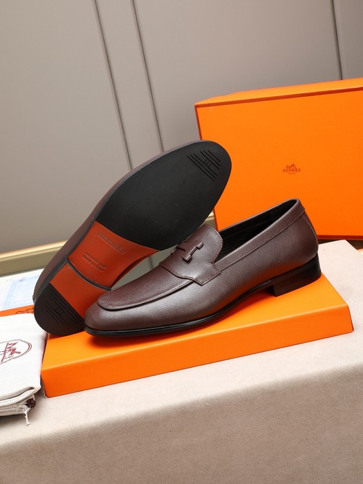Shoes Hermes loafer Brown Size 38 44 001