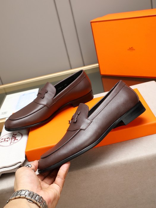 Shoes Hermes loafer Brown Size 38 44 001