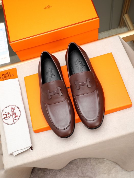 Shoes Hermes loafer Brown Size 38 44