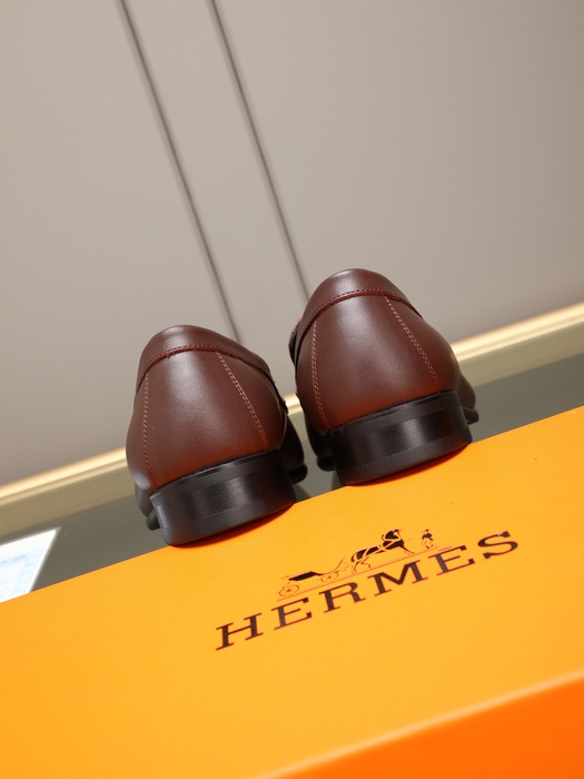 Shoes Hermes loafer Brown Size 38 44