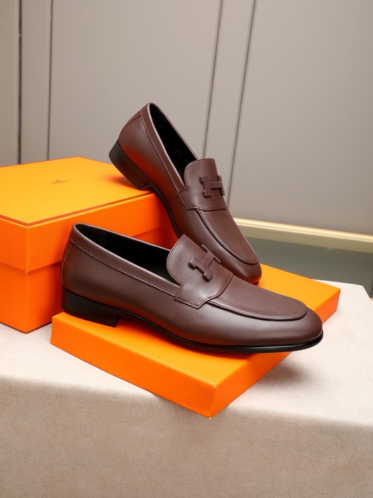 Shoes Hermes loafer Brown Size 38 44