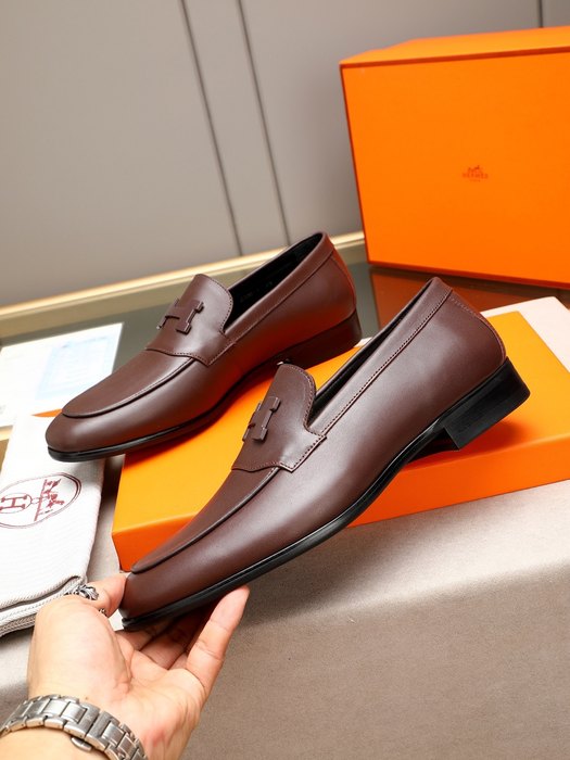Shoes Hermes loafer Brown Size 38 44