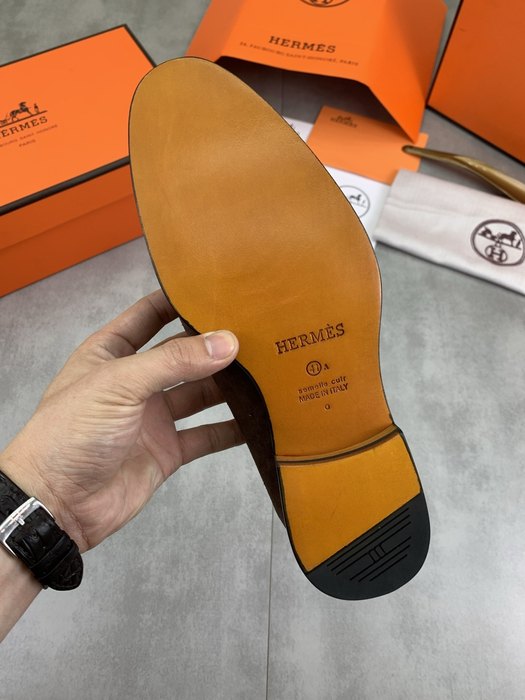 Shoes Hermes loafer Brown Size 39 44 001