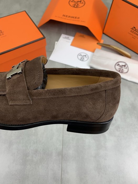 Shoes Hermes loafer Brown Size 39 44 001
