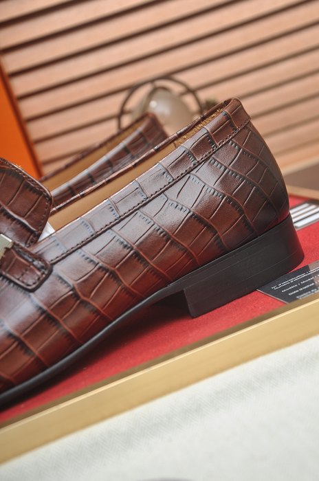 Shoes Hermes loafer Brown Size 39 44 002