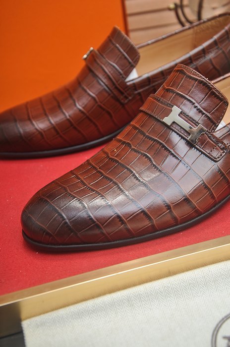 Shoes Hermes loafer Brown Size 39 44 002