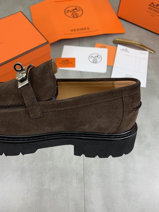 Shoes Hermes loafer Brown Size 39 44