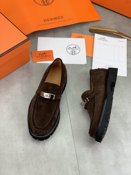 Shoes Hermes loafer Brown Size 39 44