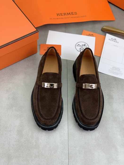 Shoes Hermes loafer Brown Size 39 44