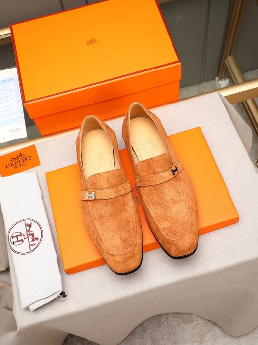 Shoes Hermes loafer Tan Size 38 44