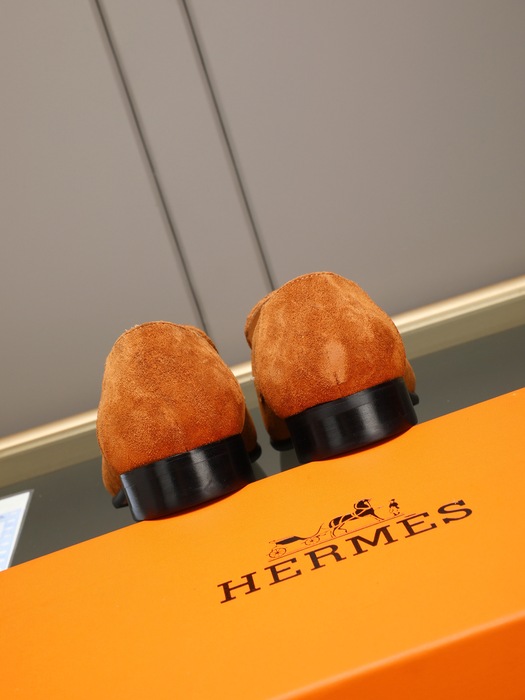 Shoes Hermes loafer Tan Size 38 44