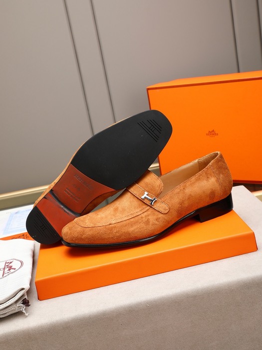 Shoes Hermes loafer Tan Size 38 44