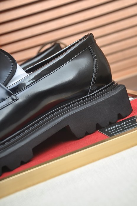 Shoes Hermes men's loafer Black Size 38 44 004