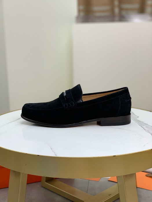 Shoes Hermes men's loafer Black Size 39 44 002