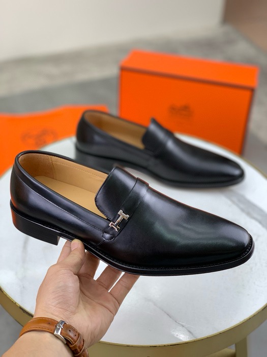 Shoes Hermes men's loafer Black Size 39 44 003