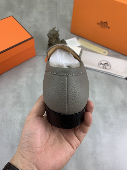 Shoes Hermes men's loafer Grey Size 39 44