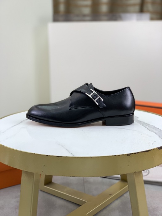 Shoes Hermes monk strap Black Size 39 44