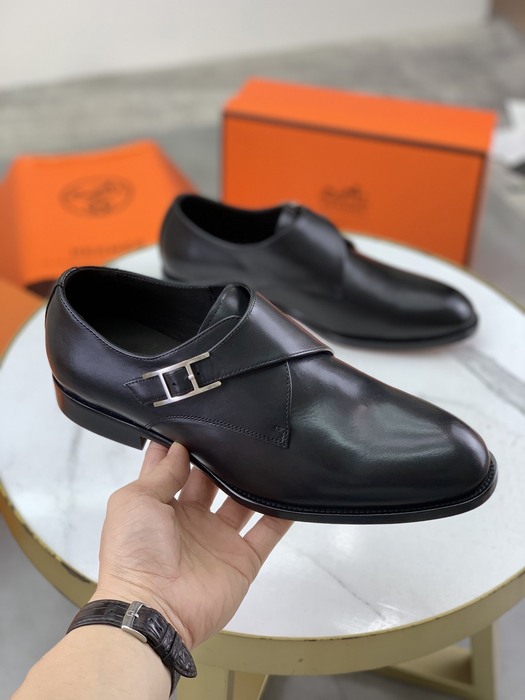 Shoes Hermes monk strap Black Size 39 44