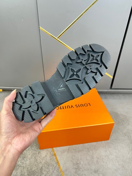 Shoes Louis Vuitton Brogue Derby Brown