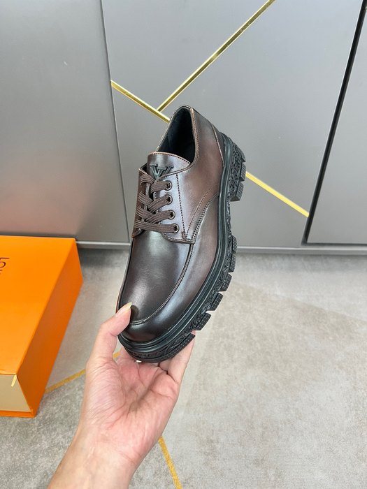 Shoes Louis Vuitton Brogue Derby Brown