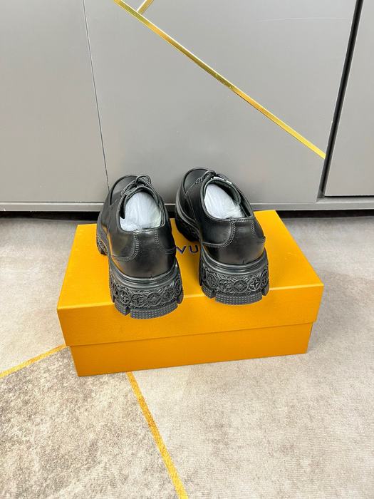 Shoes Louis Vuitton Brogue Lace up Black