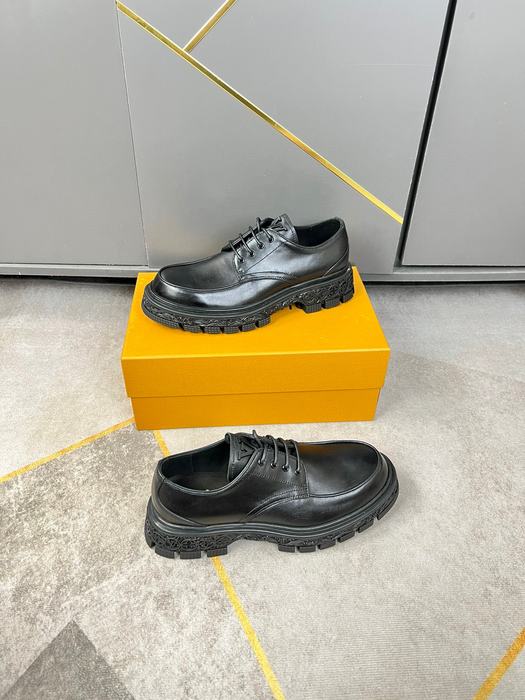 Shoes Louis Vuitton Brogue Lace up Black