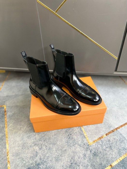 Shoes Louis Vuitton Chelsea boot Black