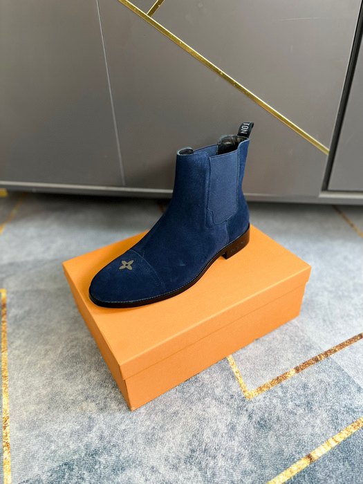 Shoes Louis Vuitton Chelsea boot Blue
