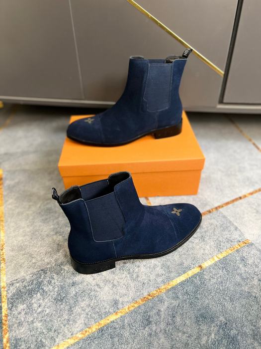 Shoes Louis Vuitton Chelsea boot Blue