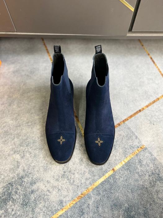 Shoes Louis Vuitton Chelsea boot Blue