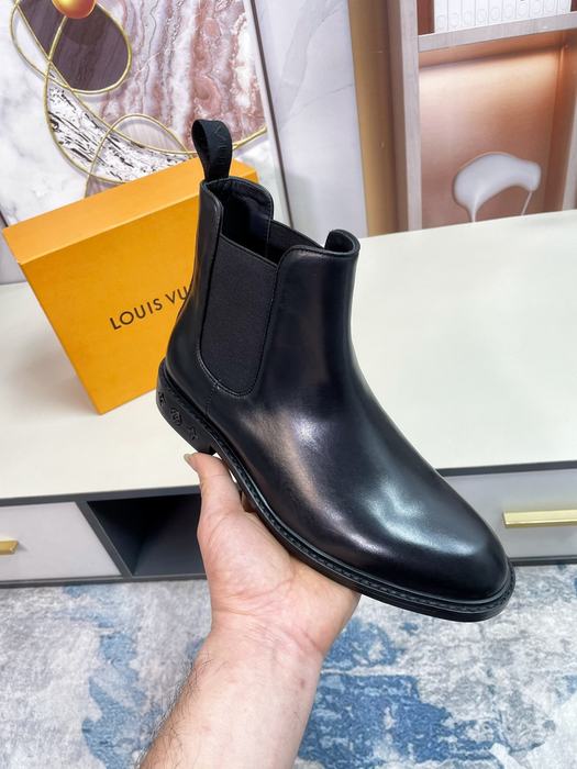 Shoes Louis Vuitton Chelsea boots Black 001
