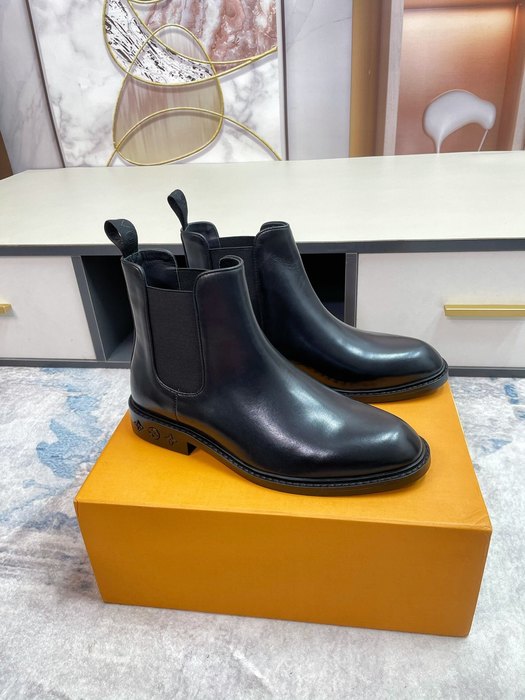 Shoes Louis Vuitton Chelsea boots Black 001