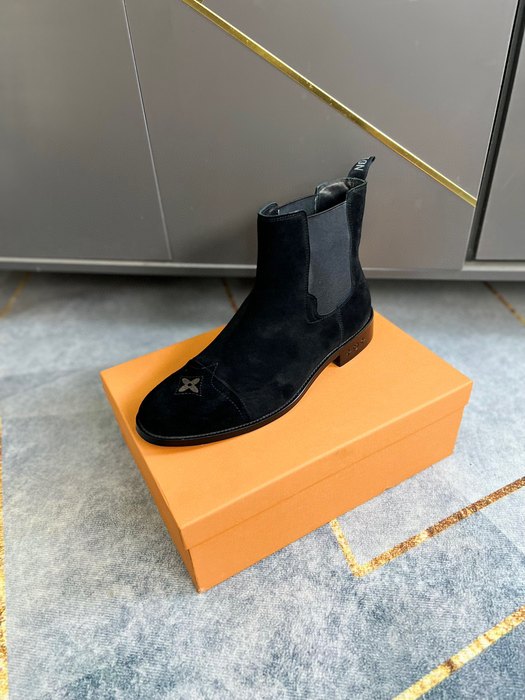 Shoes Louis Vuitton Chelsea boots Black 005
