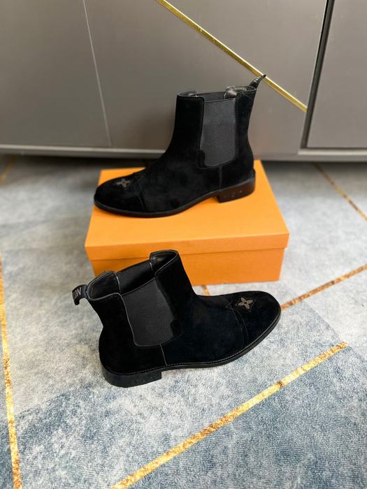 Shoes Louis Vuitton Chelsea boots Black 005