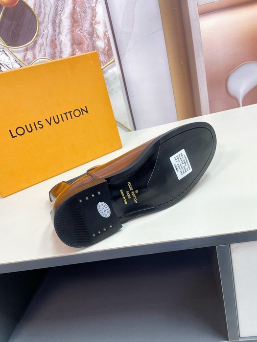 Shoes Louis Vuitton Chelsea boots Brown