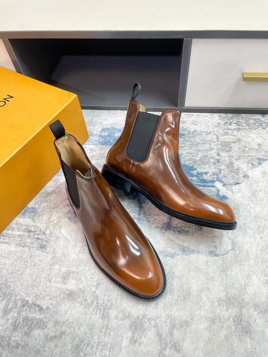Shoes Louis Vuitton Chelsea boots Brown