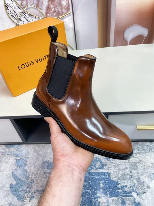 Shoes Louis Vuitton Chelsea boots Brown