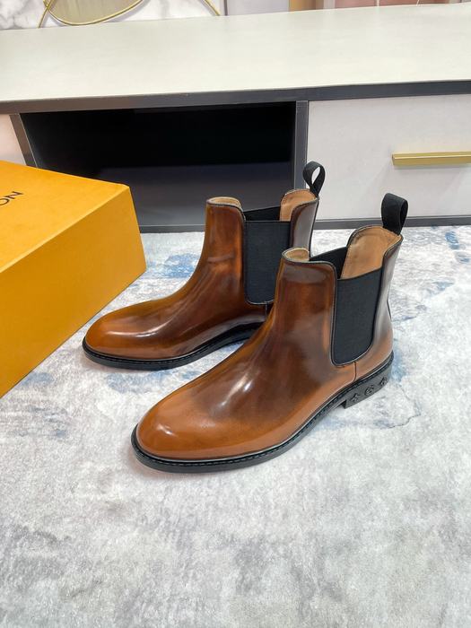 Shoes Louis Vuitton Chelsea boots Brown