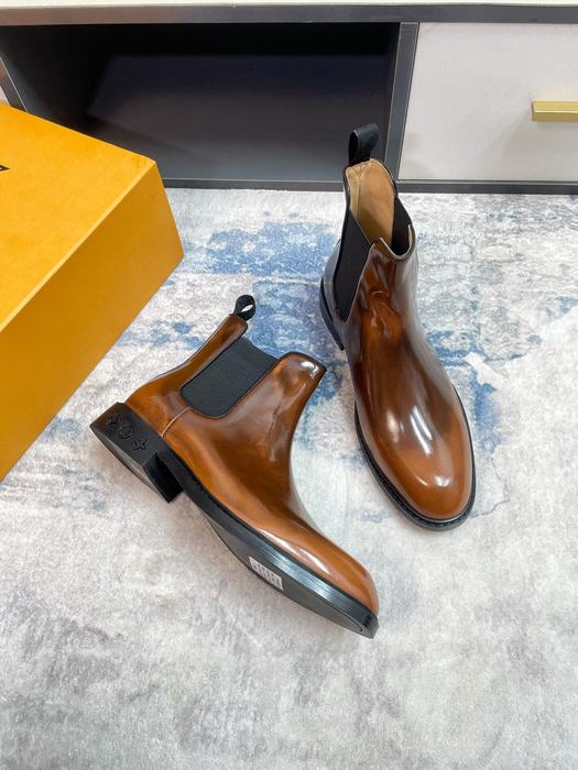 Shoes Louis Vuitton Chelsea boots Brown