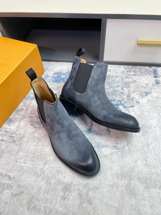 Shoes Louis Vuitton Chelsea boots Grey